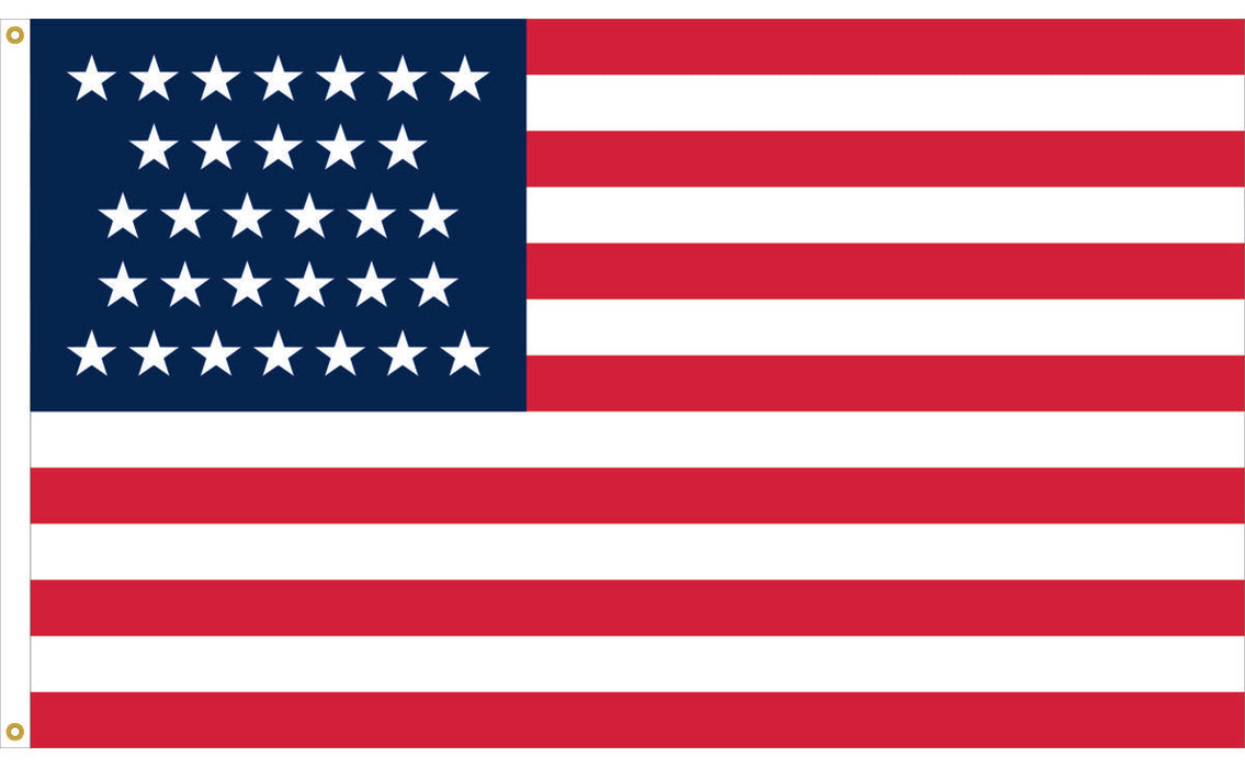 Evolution of Old Glory Flags