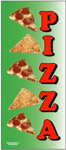 Pizza Tall Flag