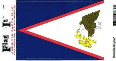 American Samoa Flag Decal Sticker