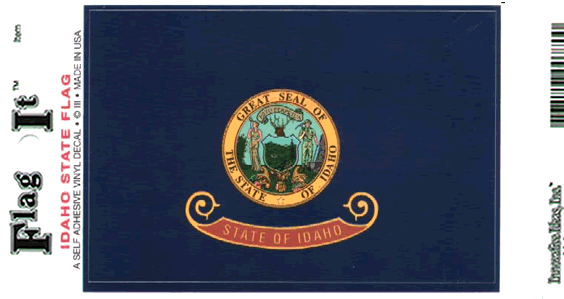 Idaho Flag Decal Sticker