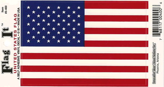 United States American Flag Decal Sticker
