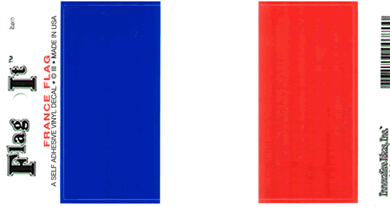 France Flag Decal Sticker