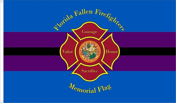 Florida Fallen Firefighters Memorial Flag