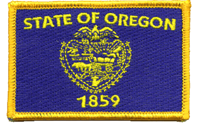 Oregon Flag Patch
