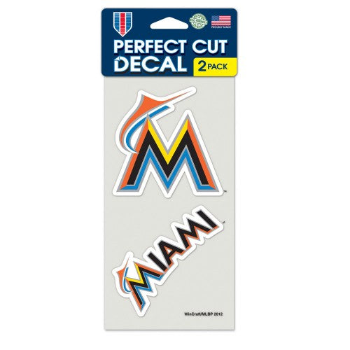 Miami Florida Marlins Decal Sticker