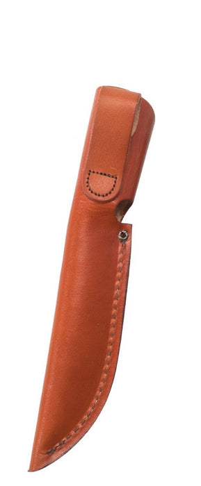 Case Leather 5" Utility Hunter with Leather Sheath 00381