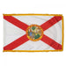 Florida State Flag With Pole Hem & Fringe