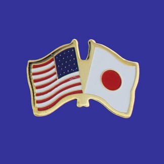 Japan & U.S. Lapel Pin