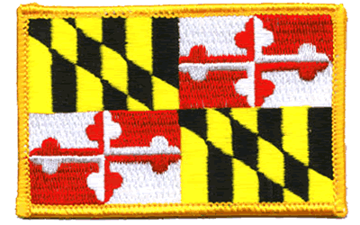 Maryland Flag Patch