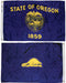 Oregon State Flag Front & Back