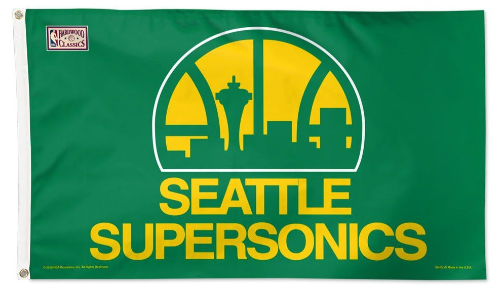Seattle Supersonics Flag
