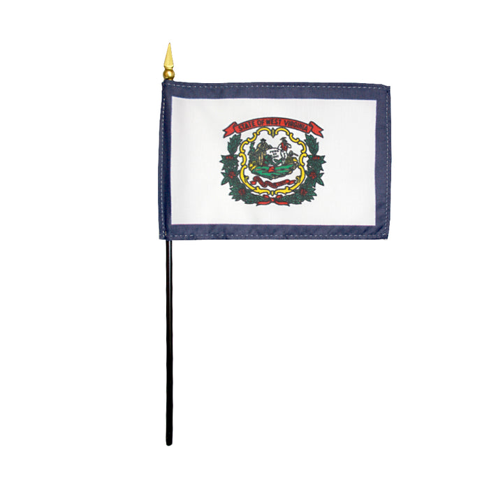 West Virginia Stick Flag