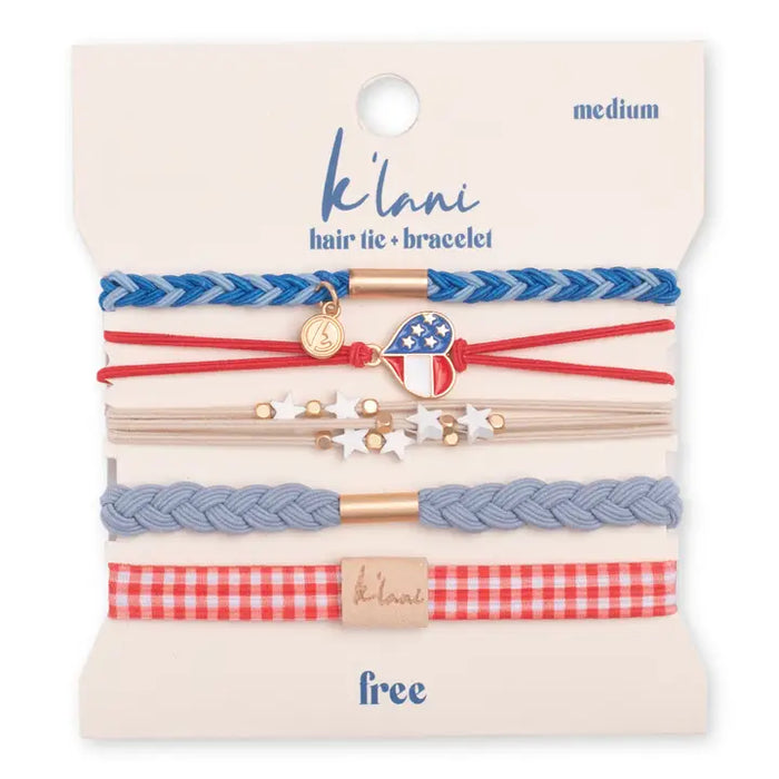K'lani Hair Tie/Bracelets "Free"