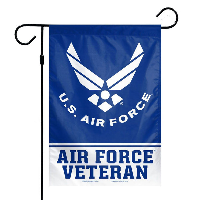 Air Force Veteran Garden Flag