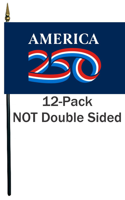 America 250 Flag Double Sided
