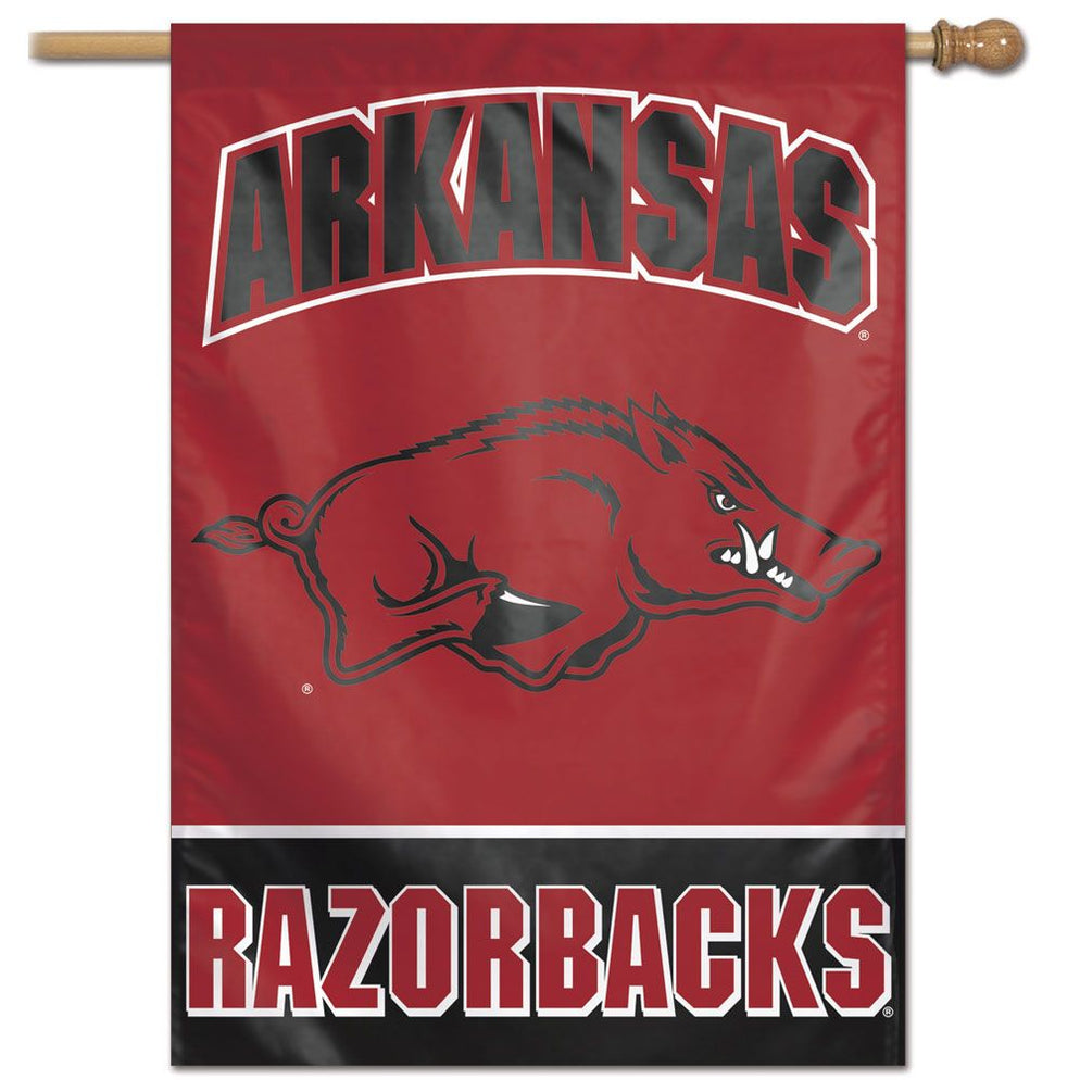 Pink Razorback Banner Arkansas Razorbacks Banner — Flags Unlimited