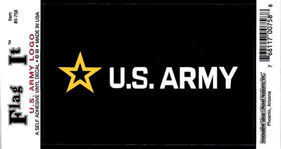 Army Logo Decal Sticker