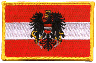 Austria With Eagle Flag