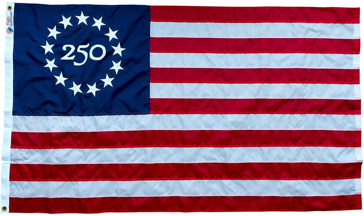 Betsy Ross America 250 Flag