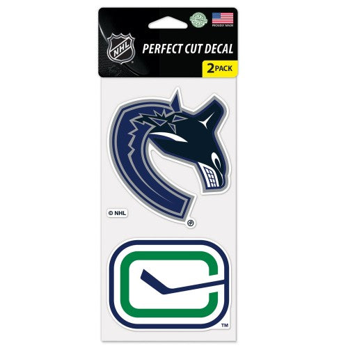 Vancouver Canucks Decal Sticker Pack From Flags Unlimited