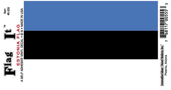 Estonia Flag Decal