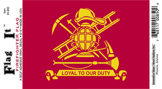 Firefighters Loyal to Our Duty Decal