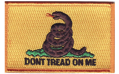 Don't Tread on Me Patch