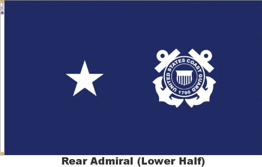 Officers Flags Coast Guard