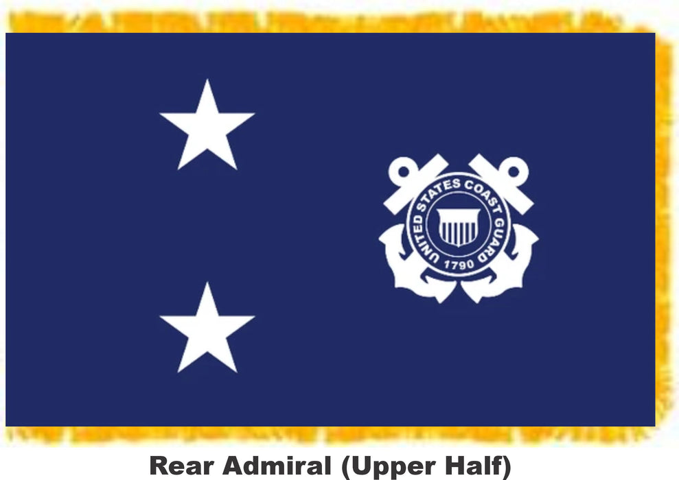Officers Flags Coast Guard