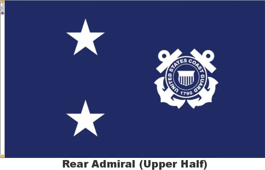 Officers Flags Coast Guard