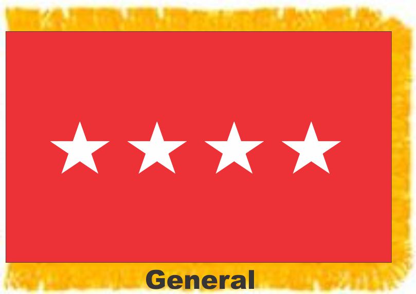 Officers Flags Army