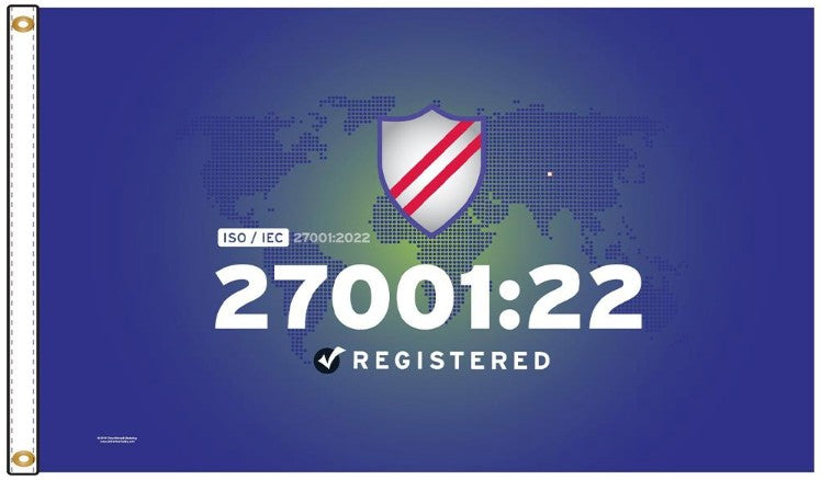 ISO 27001:22 Flag