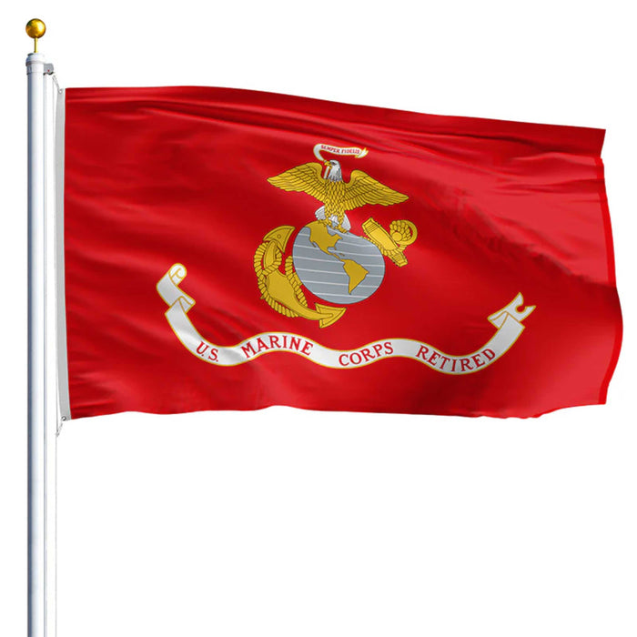 Marine Corps Retired Flag