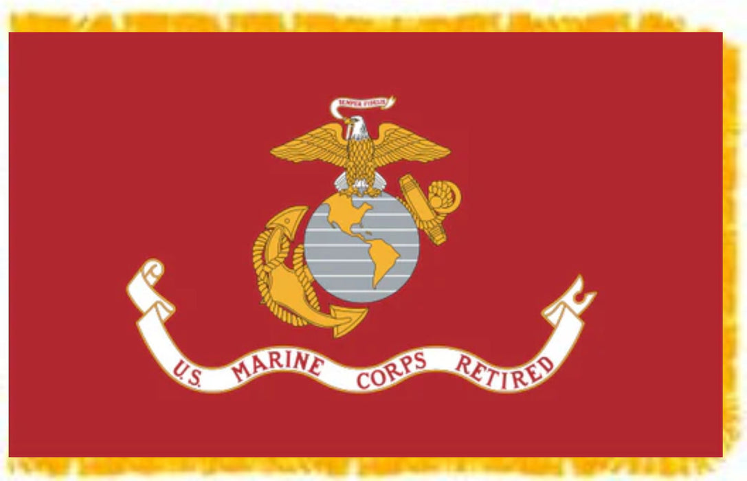 Marine Corps Retired Flag