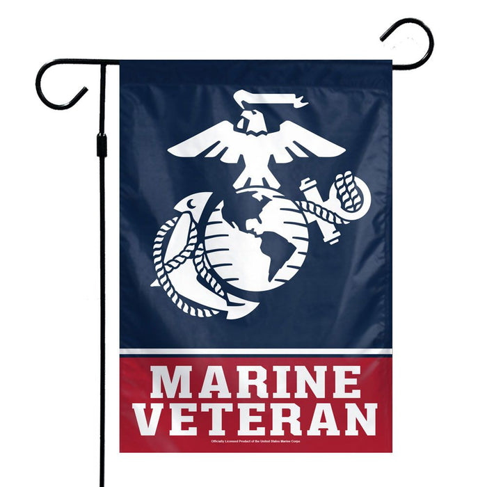Marine Corps Veteran Garden Flag
