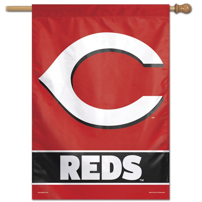 Cincinnati Reds Ribbon Cincinnati Reds banners and flags from Flags Unlimited