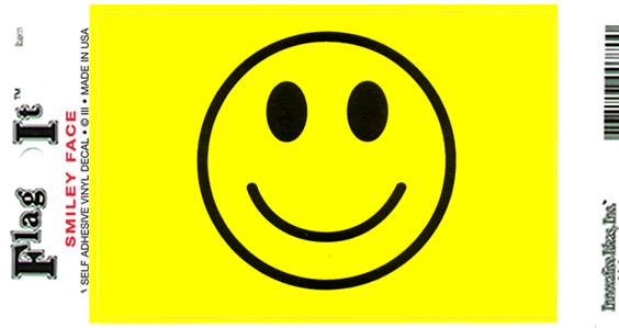 Happy Face Decal
