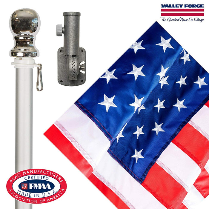 Spinning Flagpole USA Kit - Valley Forge Brand