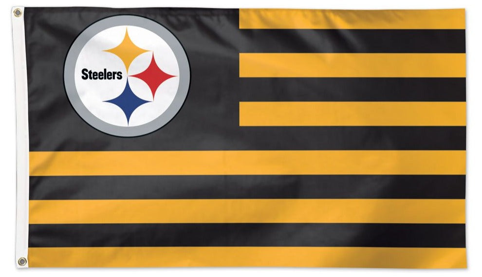 Pittsburgh Steelers Americana Flag