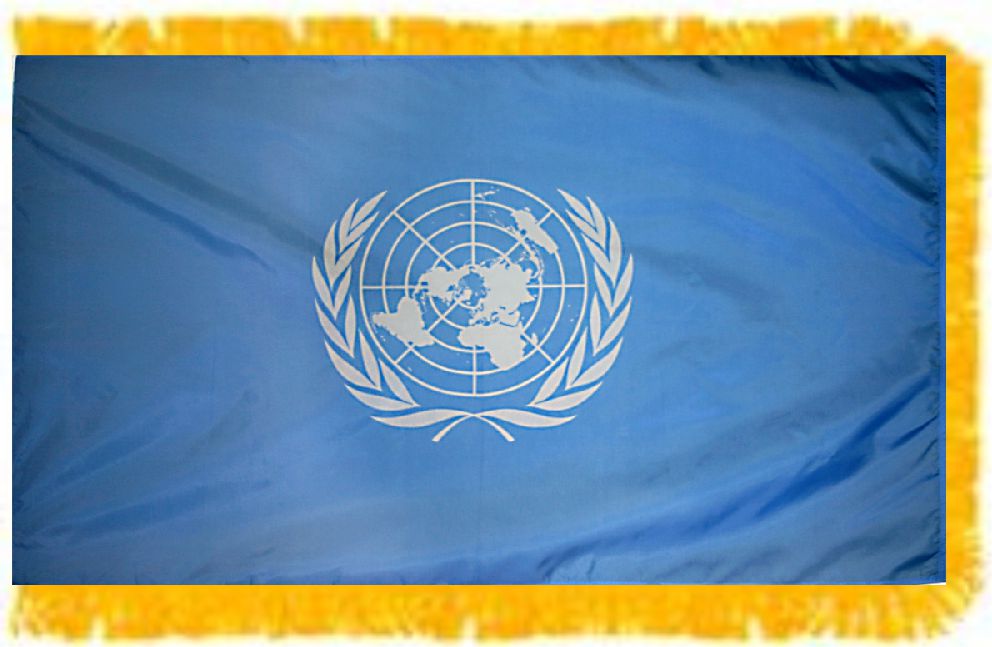 United Nations flag, UN flag at Flags Unlimited
