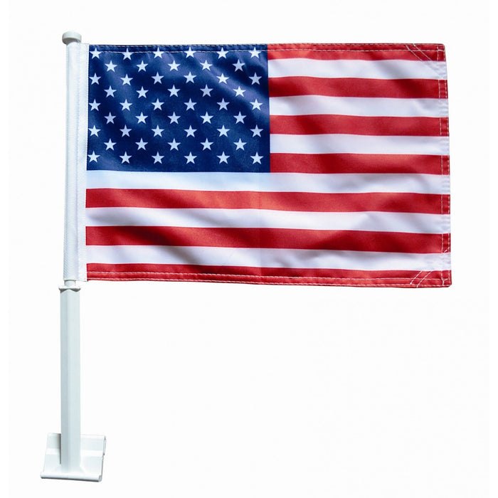 American Car Window Flag