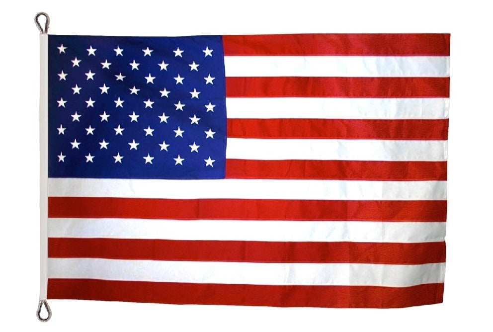Outdoor Polyester US American Flags
