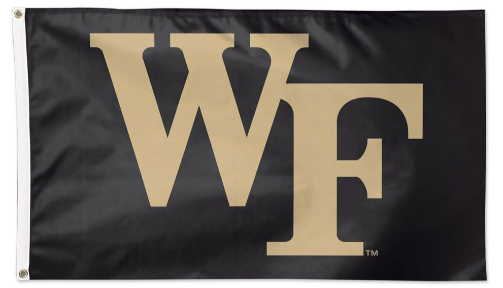Wake Forest Demon Deacons Large Grommet Banner Flag - 3ft X 5ft Official Licensed WF Logo