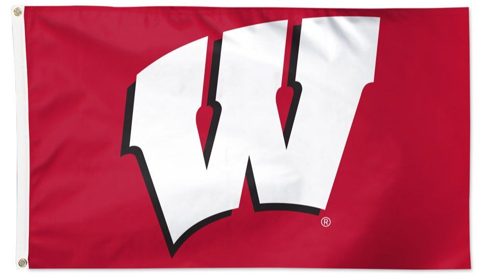 Wisconsin Badgers Flag