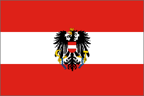 Austria With Eagle Flag