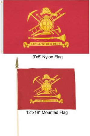 Firefighters Loyal to Our Duty Flag