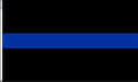 Thin Blue Line Flag With Grommets