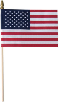 U.S. Hand-Held / Stick American Flags