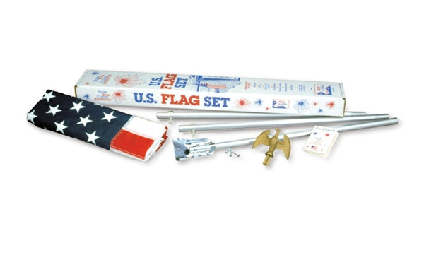 thumbnail image 2 of SW Replicas HO Scale Flag Pole With USA Flag - Kit 270-5500, Set Of 4, Unassembled, Made USA 2 of 4
