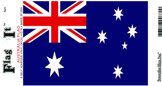 Australia Flag Decal Sticker